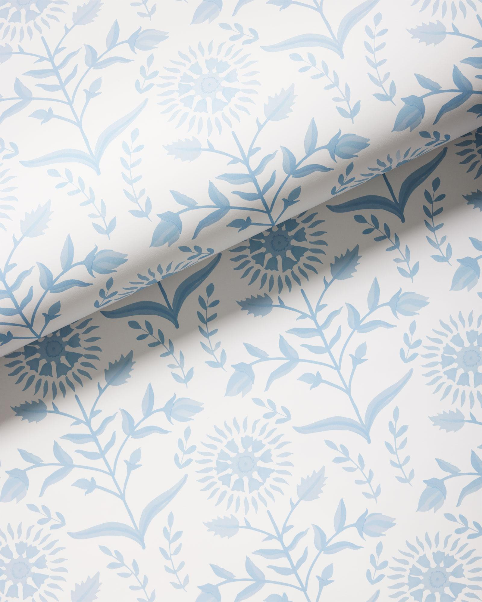 Sunflower Wallpaper - Hydrangea | Serena and Lily