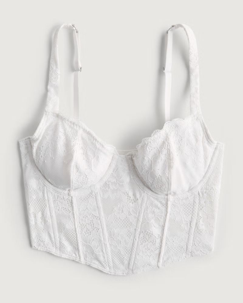 Women's Gilly Hicks Lace Bustier | Women's Bras & Underwear | HollisterCo.com | Hollister (US)