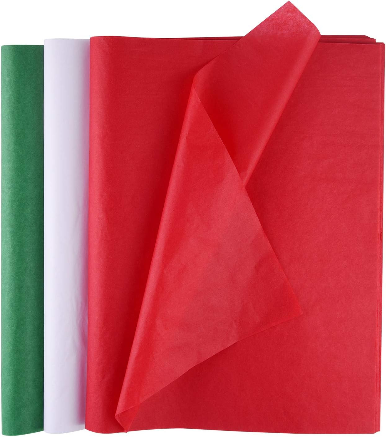 MIAHART 60 Christmas Tissue Paper Sheets 50*35cm Christmas Wrapping Paper for DIY and Craft Gift ... | Amazon (US)