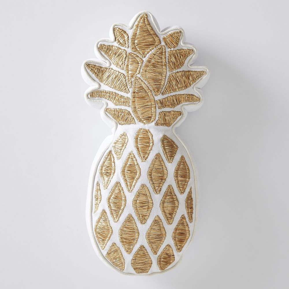Lilly Pulitzer Pineapple Pillow | Pottery Barn Teen