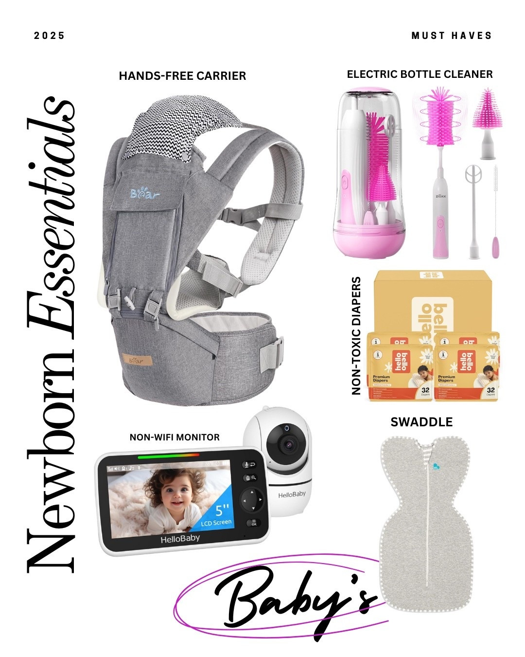 These saved my life during the newborn stage and helped me get more done, quicker! 

#LTKmomlife #LTKBump #LTKBaby