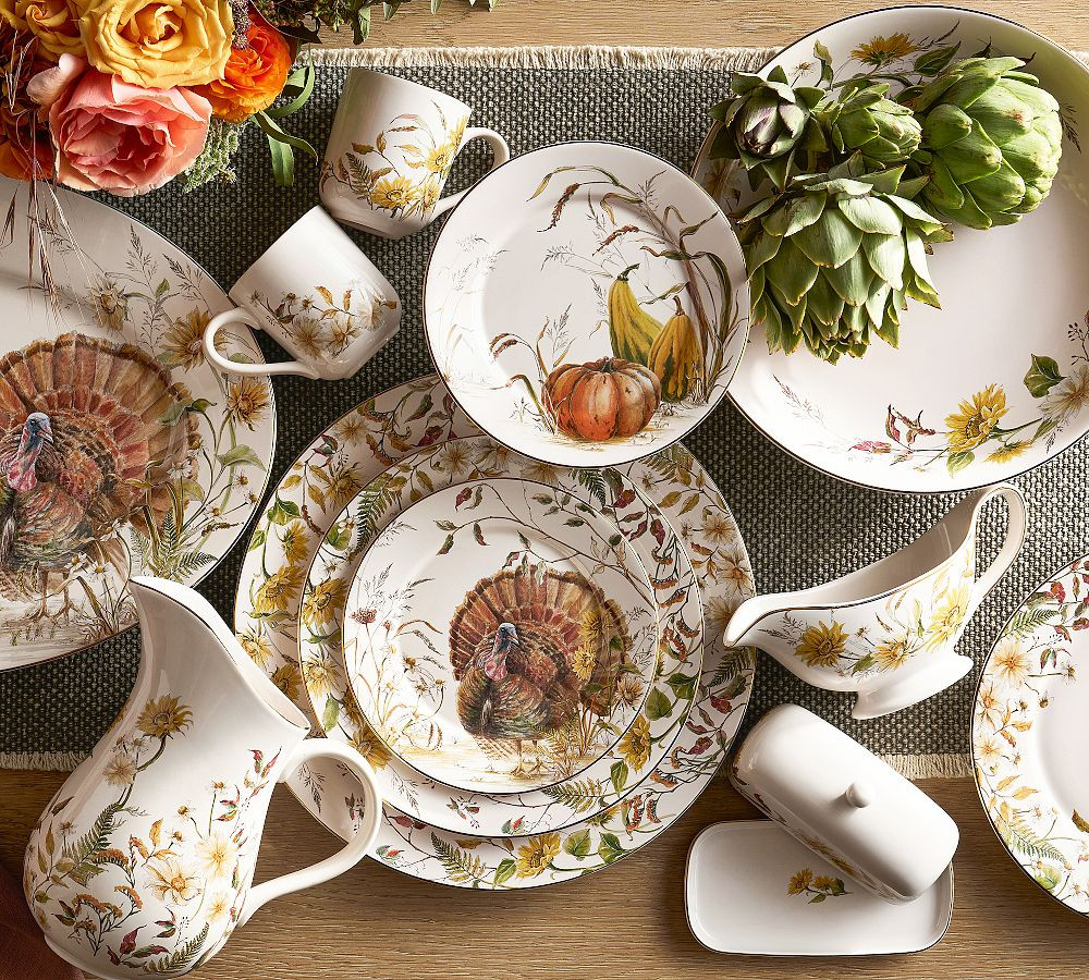 Bedford Harvest Stoneware Serveware Collection | Pottery Barn (US)