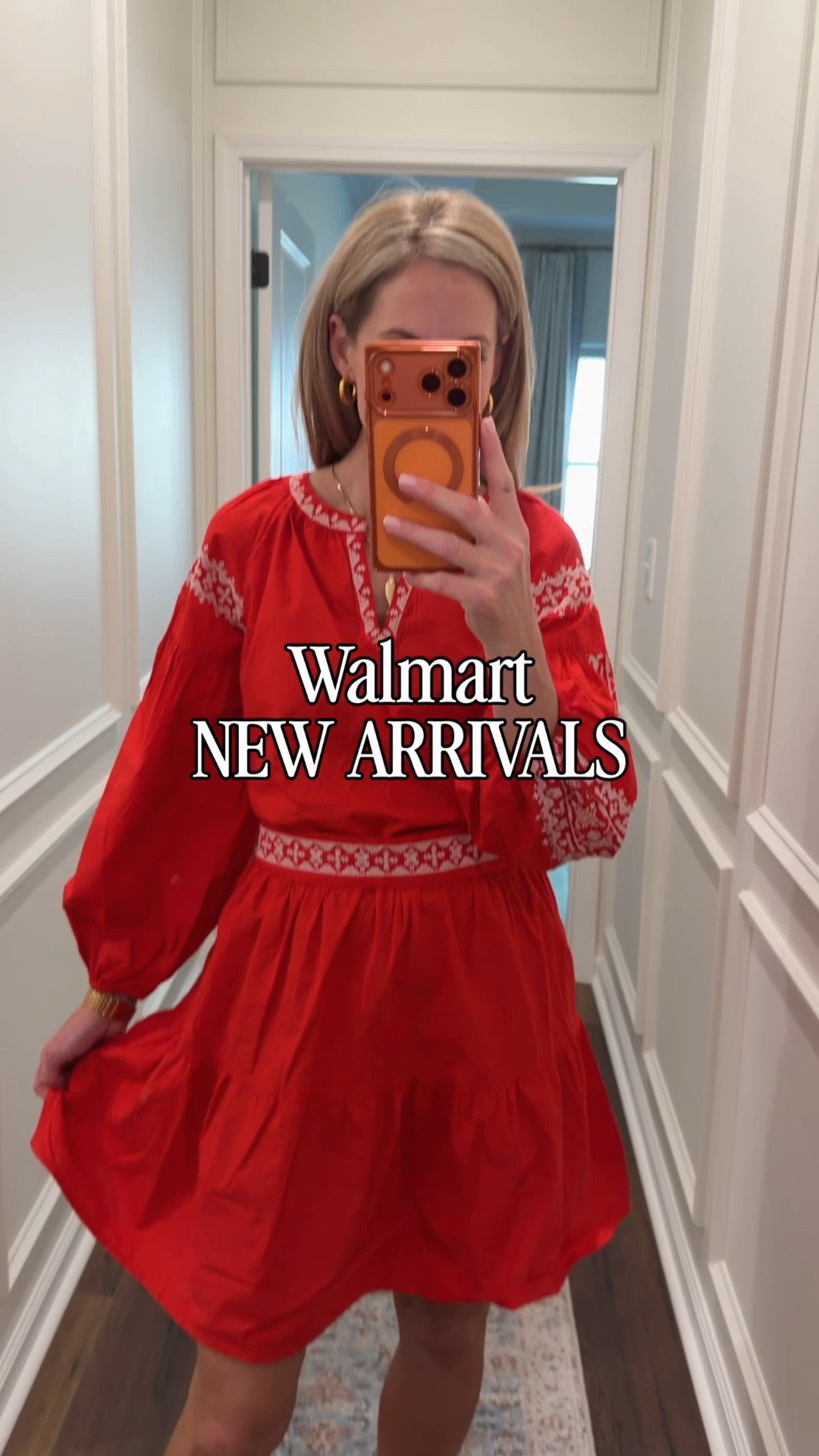 Comment WALMART and I’ll send you all of these summer looks I am absolutely loving right now…

These Walmart new arrivals are giving coastal summer, Americana, and boutique style vibes without the boutique prices. From the blue printed dresses to the breezy striped sets, the patriotic sweaters, and the bold pops of red… every single outfit feels like something you’d pack for a beach vacation or throw on for a summer dinner by the water.

Wearing an XS in everything. I am 5’5 for reference.

walmart fashion finds, walmart summer outfits, affordable summer fashion, coastal style outfits, americana style, patriotic outfits, beach vacation outfits, summer dresses, preppy summer style, resort wear outfits, casual summer outfits, fashion over 40, 49 year old mom style, walmart new arrivals, boutique style for less, vacation style outfits, red white and blue outfits, summer outfit ideas, easy everyday outfits, affordable mom fashion