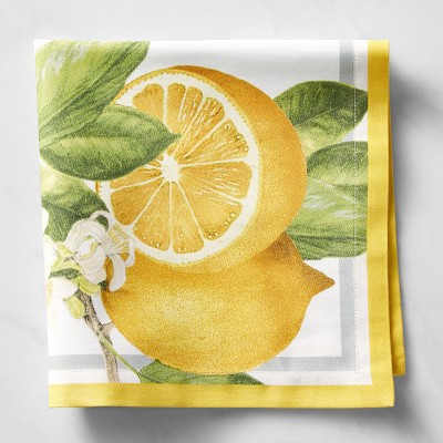 Meyer Lemon Napkins | Williams-Sonoma