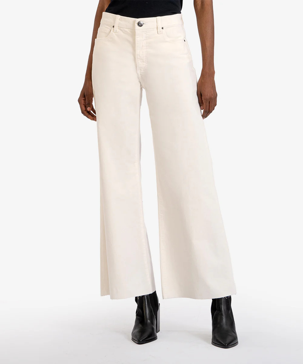Meg Corduroy High Rise Fab Ab Wide Leg, Long Inseam | Kut From Kloth