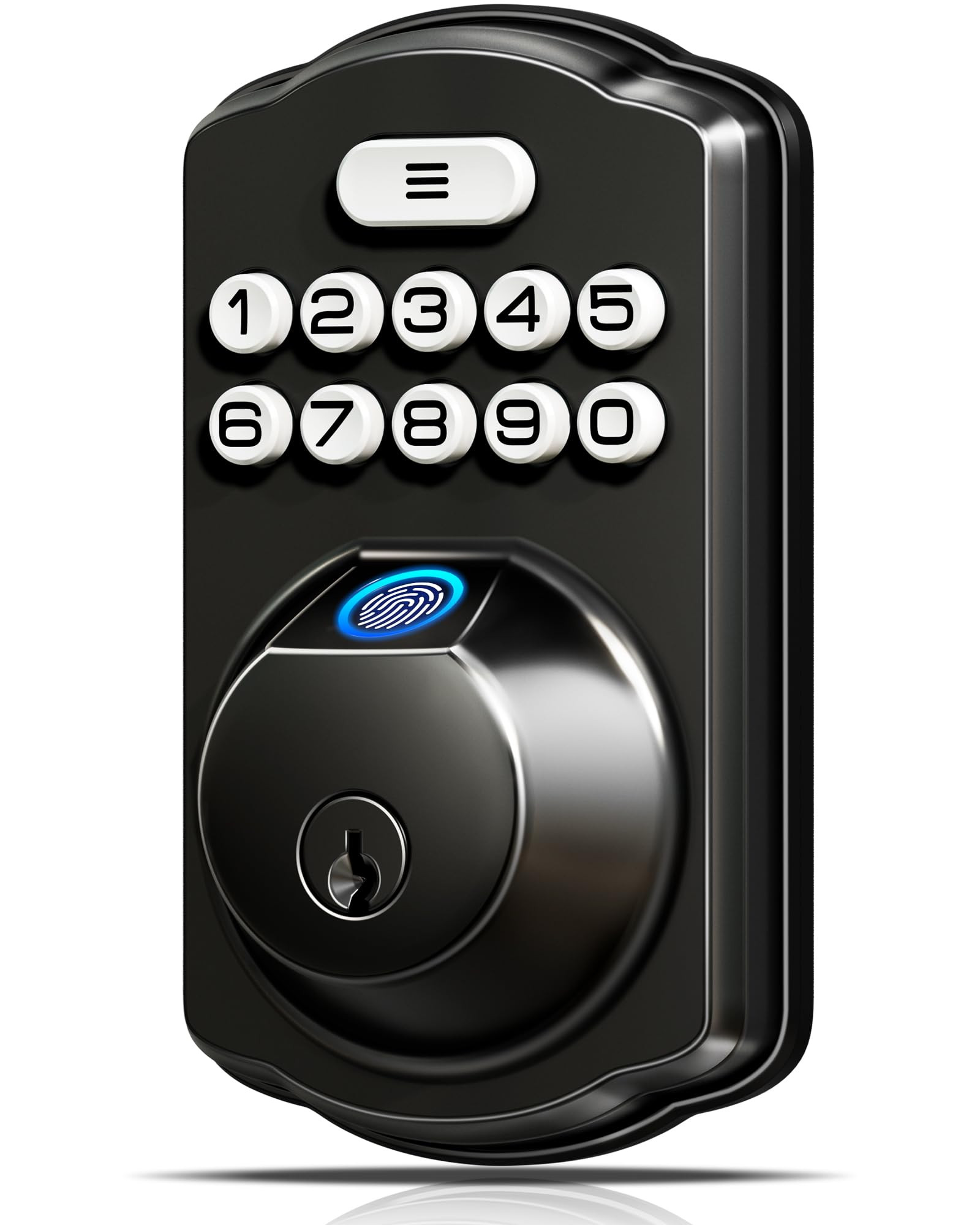Veise Fingerprint Door Lock, Keyless Entry, Auto Lock, Electronic Keypad Deadbolt for Front Door,... | Amazon (US)