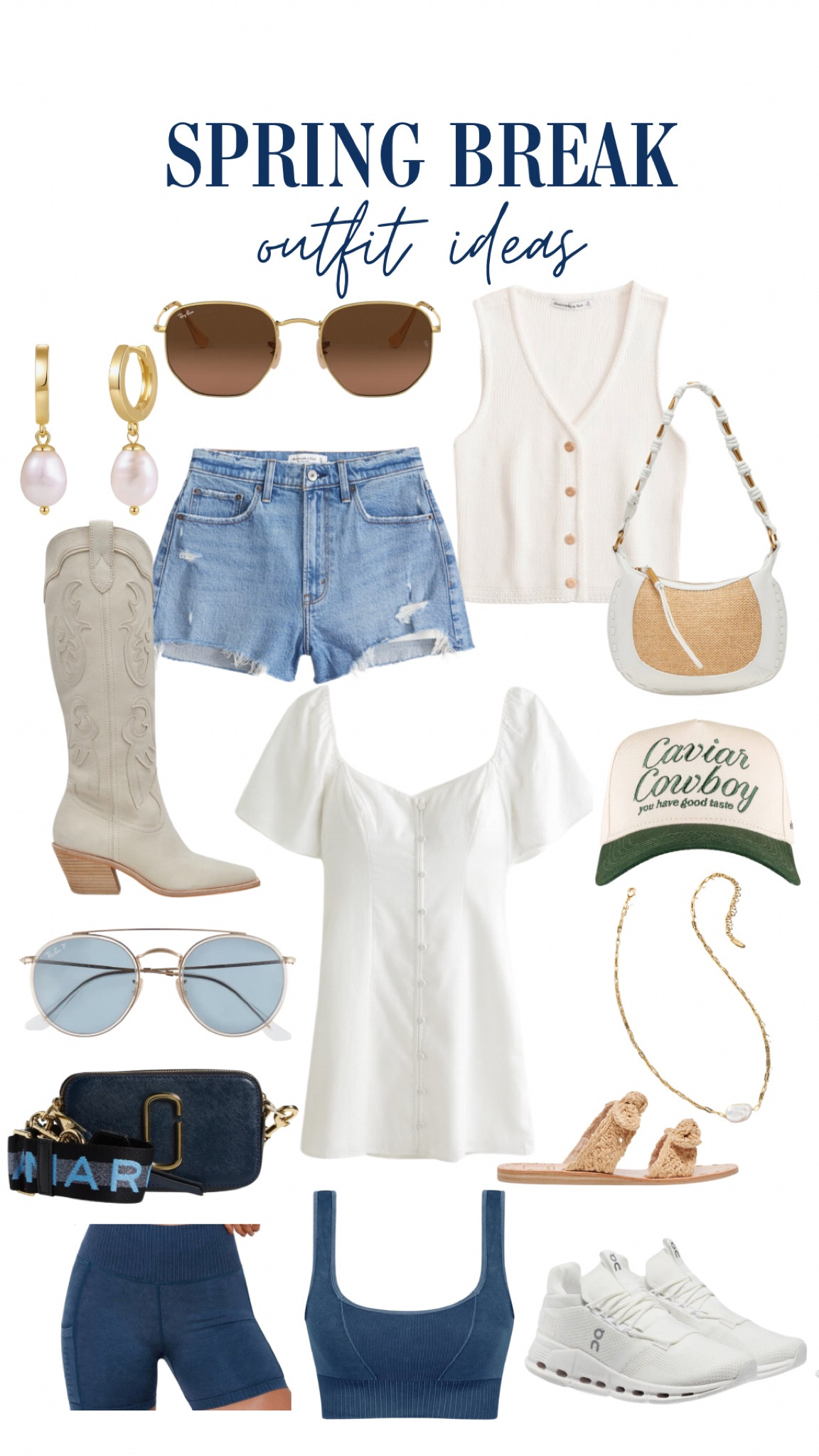 SPRING BREAK OUTFIT INSPO!!!🤍🦪✨🐚🪞 curating your outfits before the trip is always the best!!! loving the neutral outfit inspo for spring break, so easy to mix & match, and timeless🤩

#springbreak #springbreakoutfits #outfitinspo #neutraloutfits

#LTKtravel #LTKSeasonal #LTKstyletip
