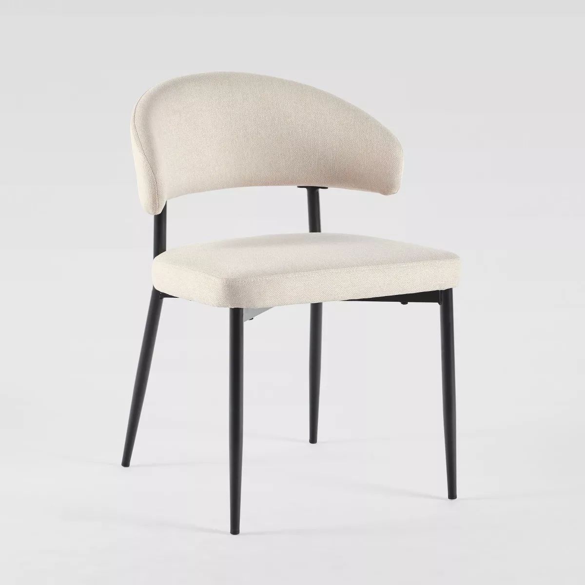 Set of 2 Modern Curved Back Upholstered Dining Chair - Saracina Home | Target