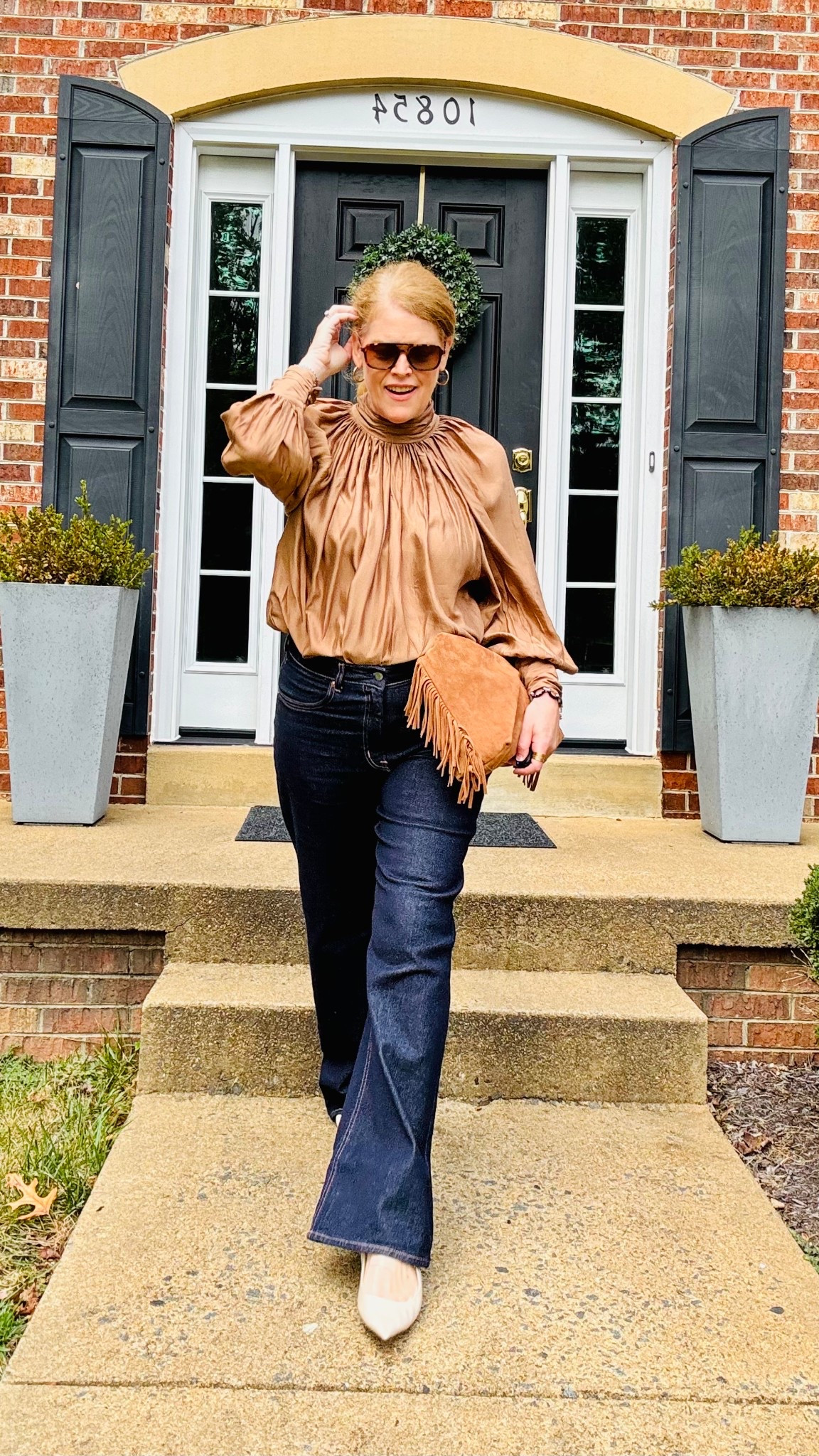 My go-to fall uniform 🍁 

#LTKOver40 #LTKStyleTip #LTKMidsize