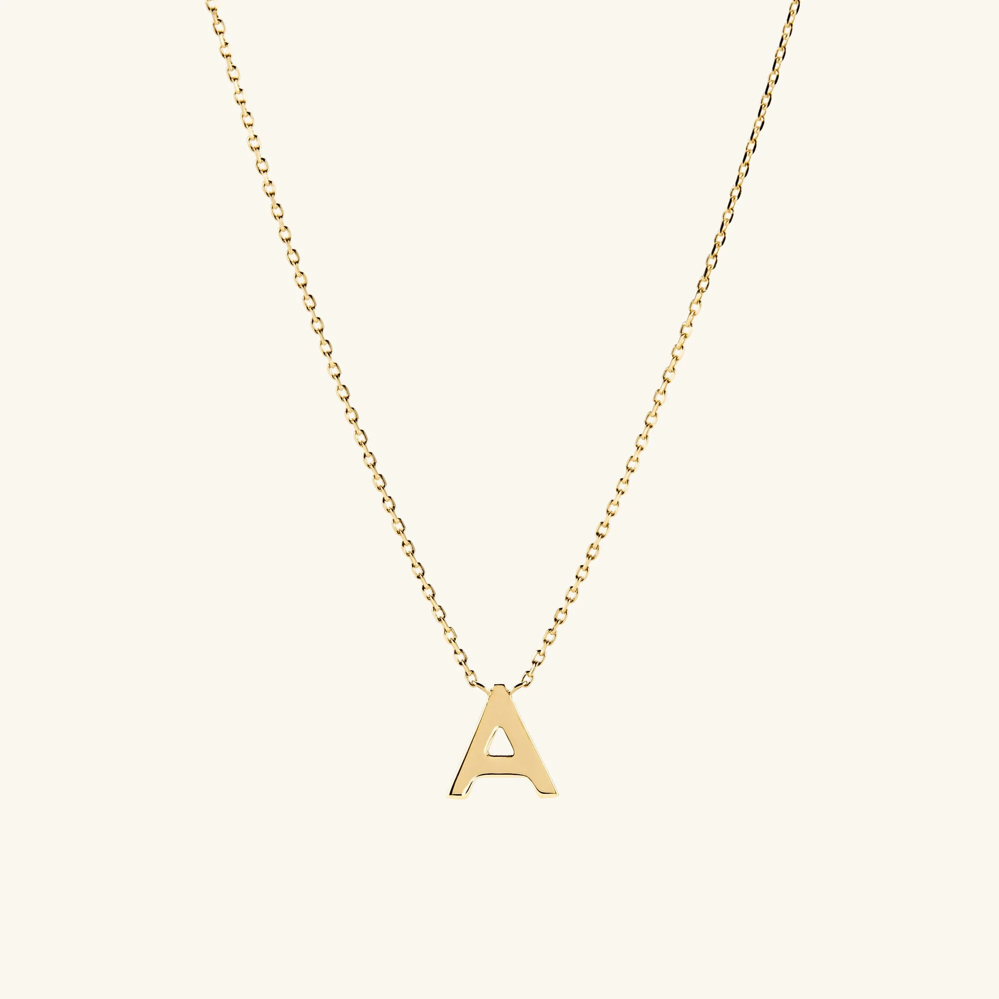 Letter Necklace | Mejuri Fine Crew