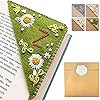 Personalized Hand Embroidered Corner Bookmark, 26 Letters Hand Stitched Felt Corner Letter Bookma... | Amazon (US)