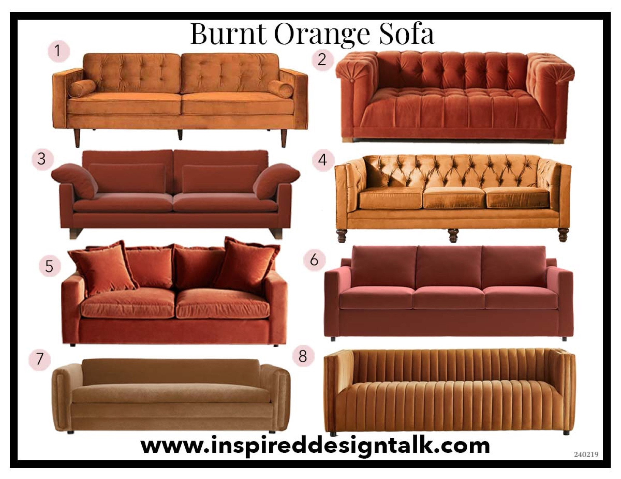 Burnt orange sofa ideas for your living room makeover // orange velvet sofa, velvet couch 

#LTKover40 #LTKstyletip #LTKhome