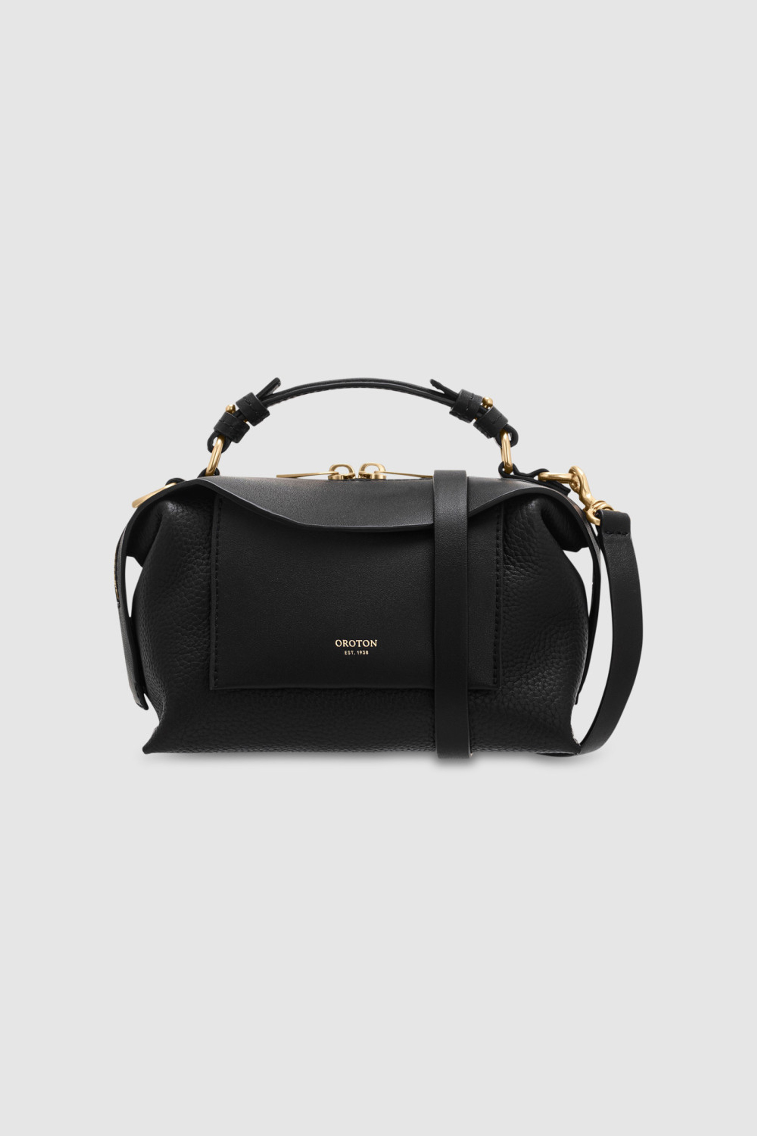 Mica Mini Bowler - Black | Accessories | Oroton