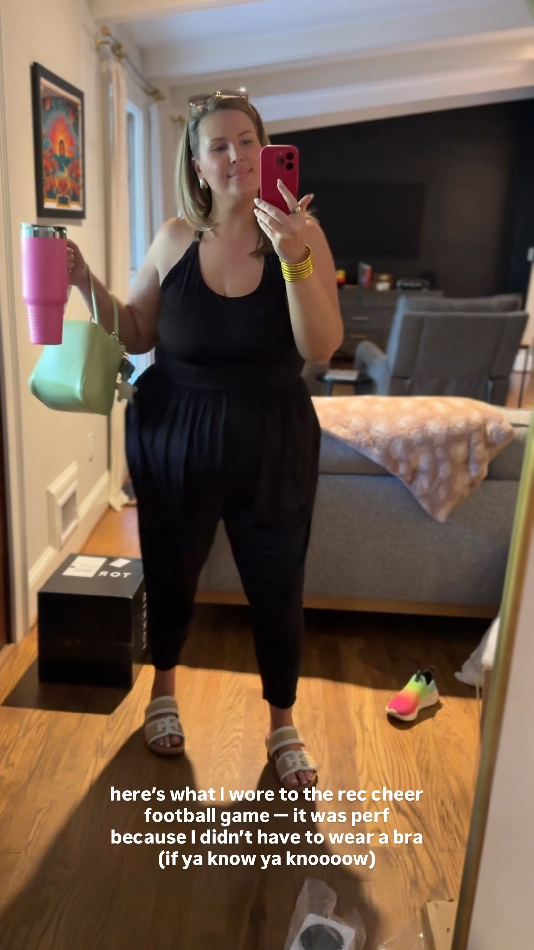 This jumpsuit is on sale! And so comfy for hot weather! I wore this to a sports game and it was perfect, didn’t have to wear a bra!! Runs true, get your regular size I’m in 2X! Size up if unsure. In the undershorts, size up to a 3X!

#LTKSaleAlert #LTKFindsUnder50 #LTKPlusSize