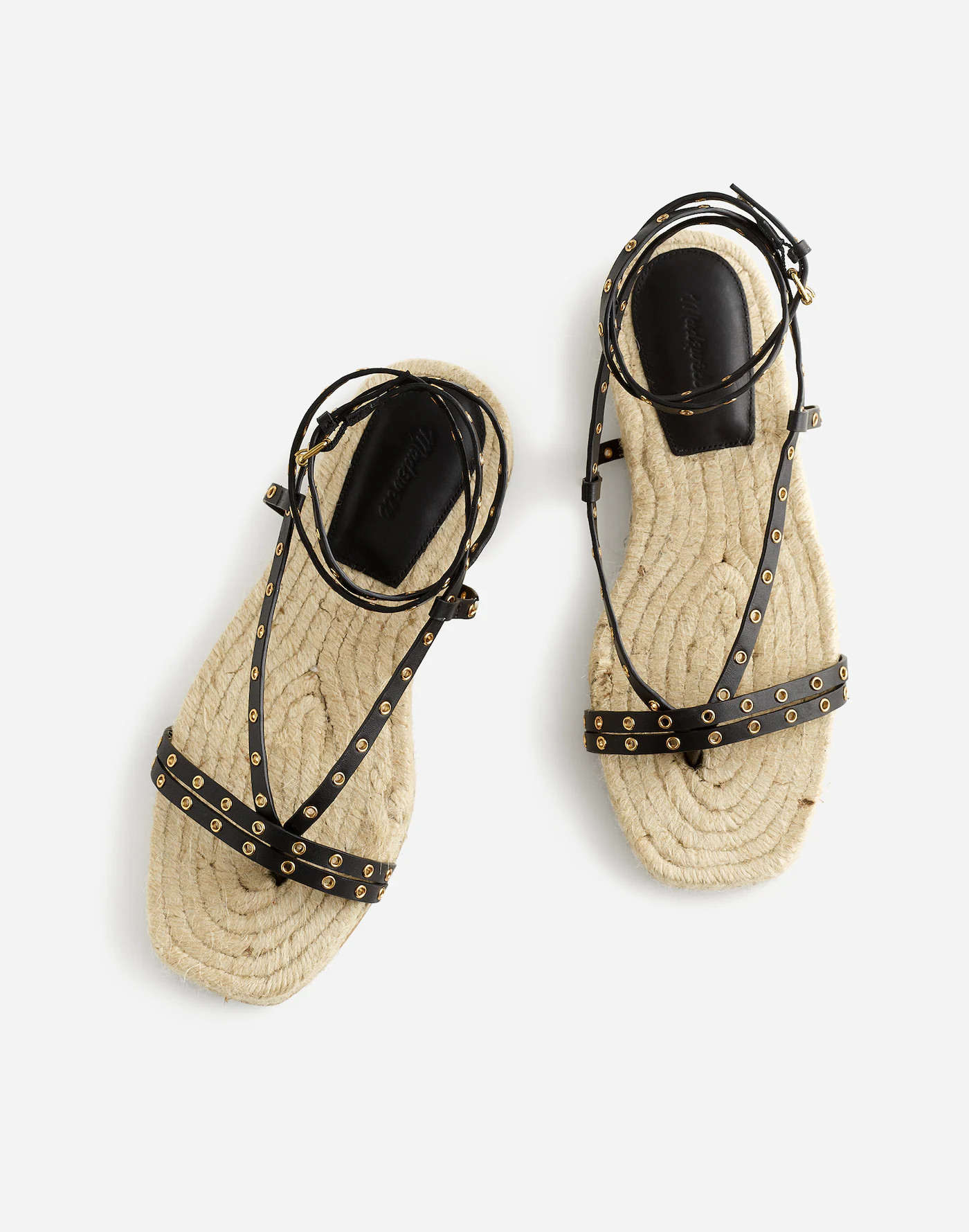 The Mira Espadrille Thong Sandal | Madewell