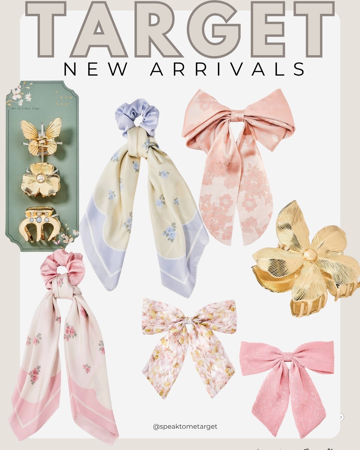 NEW! Hair Accessories at Target! 

#LTKBeauty #LTKdayinmylife #LTKselfcare