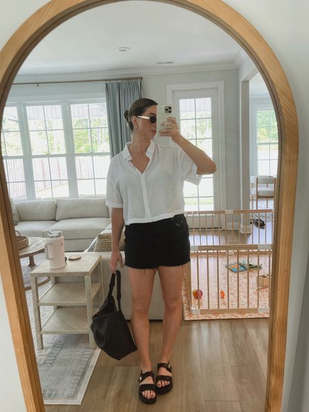 This shirt is so lightweight and breathable-perfect for summer! And these shorts fit like a dream! All accessories to elevate the look are from Amazon 

#LTKfindsunder50 #LTKfindsunder100 #LTKstyletip