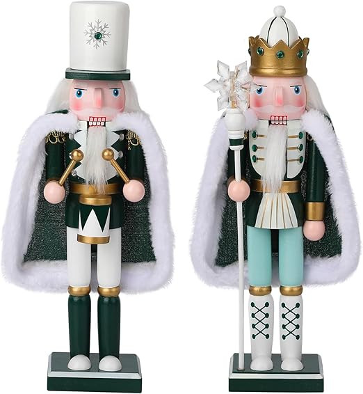 Nutcracker Figures, Christmas Decoration Figurine Collection, Holiday House Wood Occasion Ornamen... | Amazon (CA)