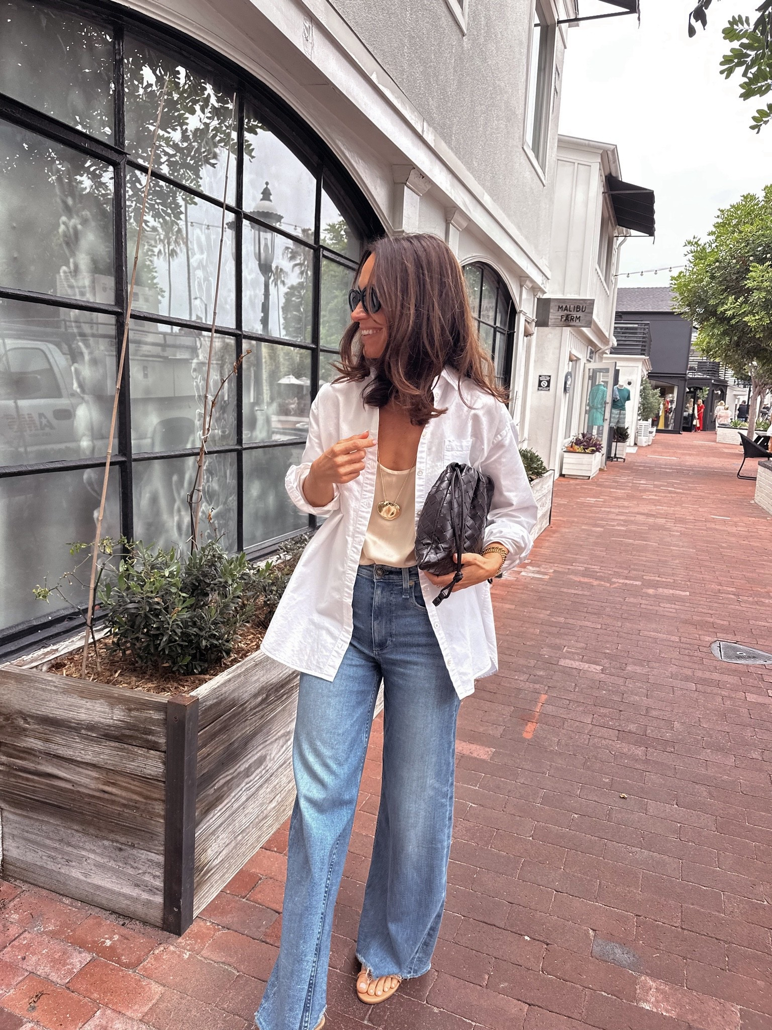 Friday outfit for a casual lunch date following outfit formula 2.
Everything fits try to size

#LTKOver40 #LTKPetite
