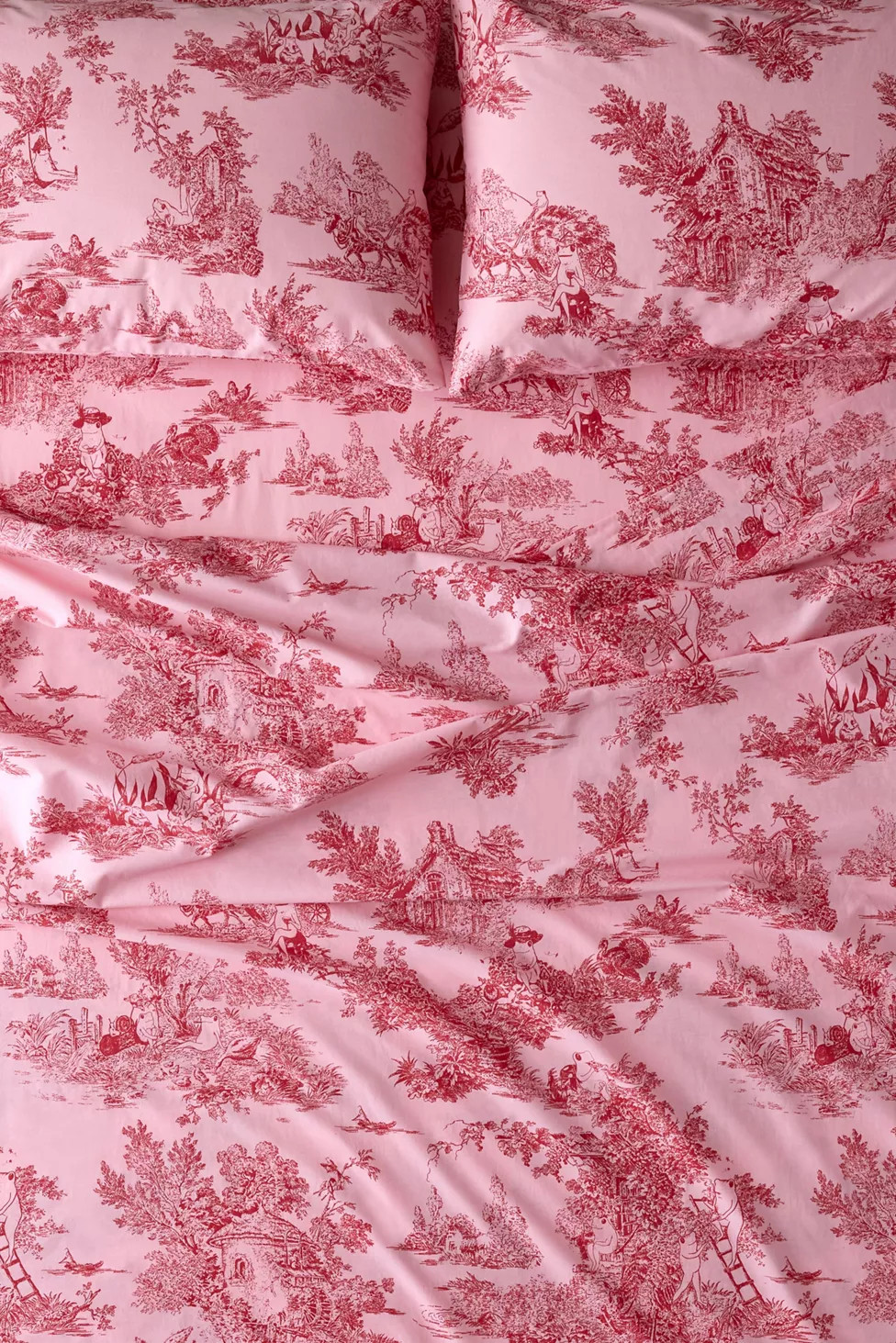 Frog Toile Patterned Sheet Set | Urban Outfitters (US and RoW)