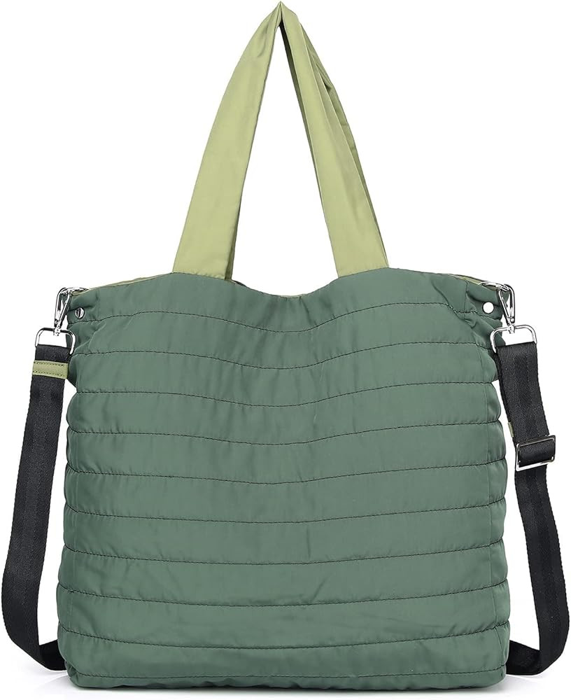 Quilted Nylon Tote | Amazon (US)