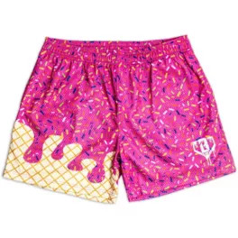 Baseball Lifestyle 101 Boys' Ice Cream Shorts, Medium, Strawberry | DICK'S Sporting Goods