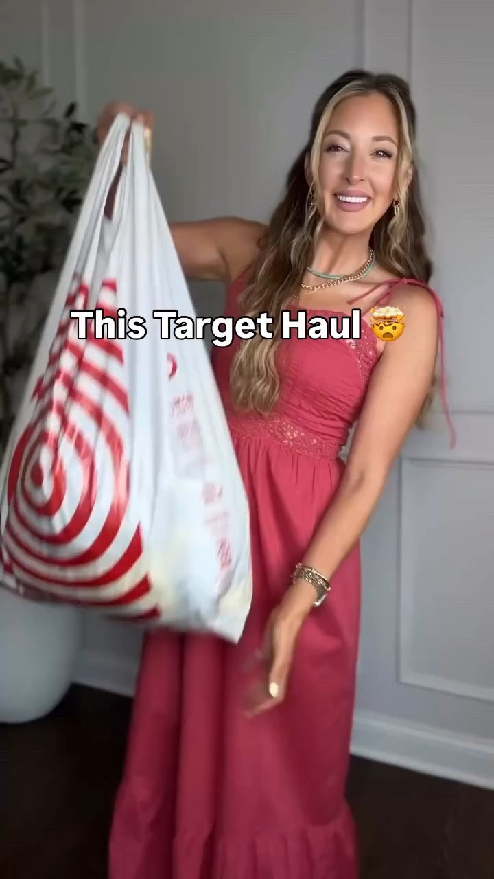 Ok Target 🔥 New arrivals that are giving Zara!! 

Summer dresses, drawstring denim shorts, casual outfits and more! #summeroutfitideas #casualoutfitideas #momstyle #targetstyle