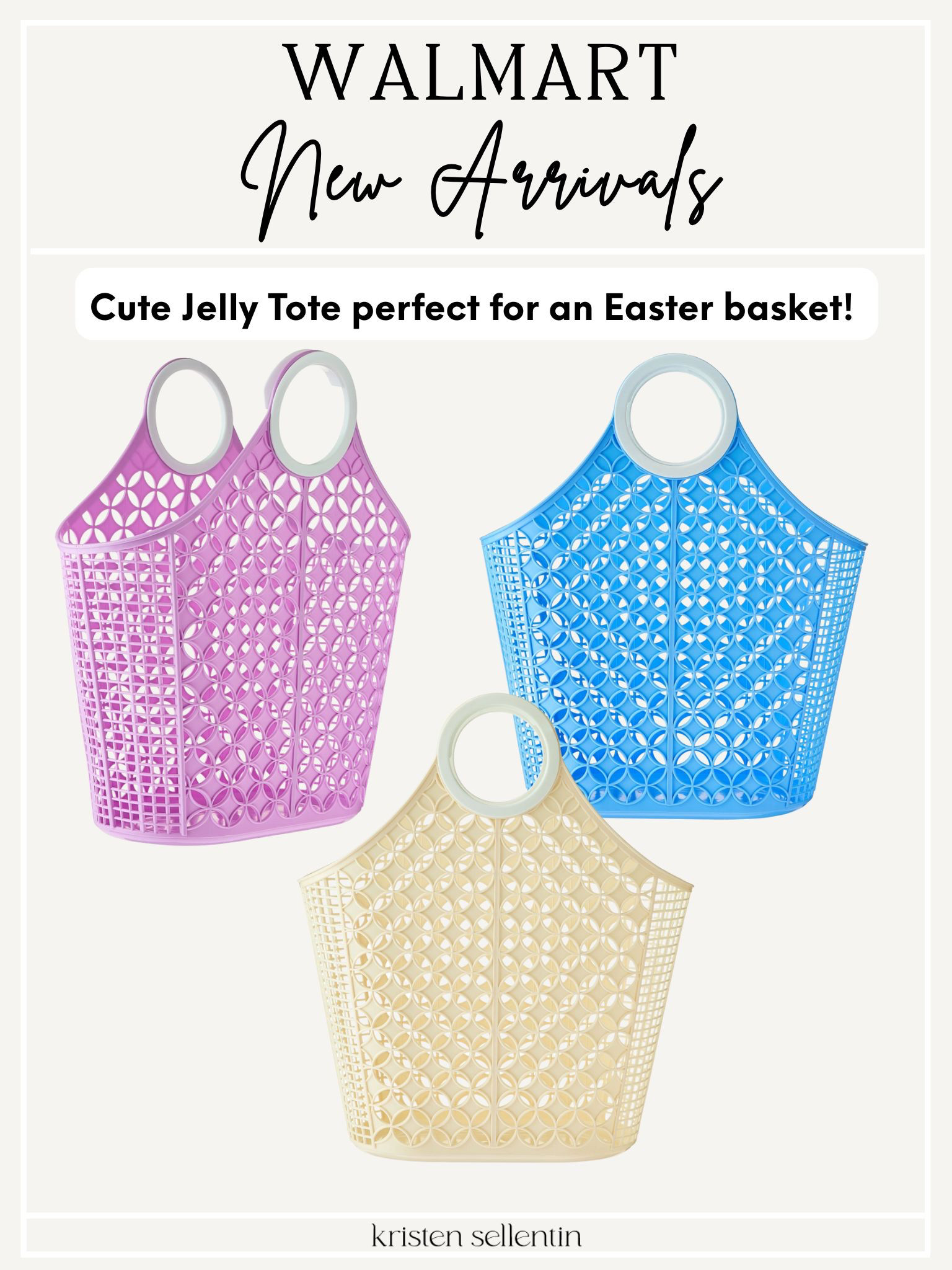 New arrivals @ Walmart! Snag one of these cute jelly totes for an Valentine's Day or Easter Basket while they're still in stock! 

 

#LTKValentine #LTKSeasonal #LTKKids