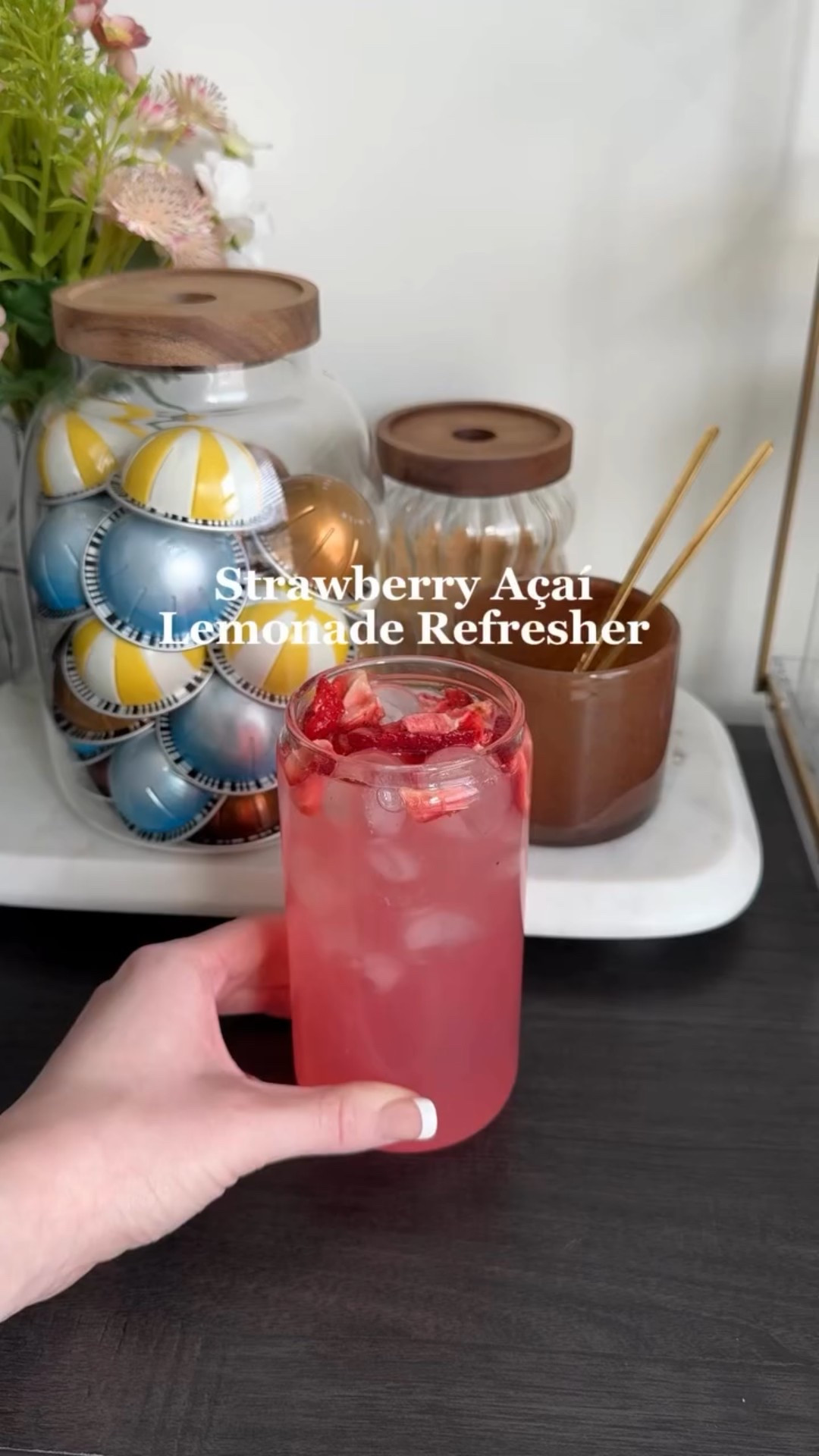 Sipping on a Strawberry Açaí Lemonade Refresher 🍓🍋 #strawberryacai #strawberryacairefresher #strawberryacailemonade #starbucksstrawberryacai #starbucksrefreshers #refresherstarbucks #refresher #drinksathome #strawberryrefresher #satisfying #aesthetic#coffee #delicious #goodmorning #bhfyp #breakfast #morning #cake #chocolate #homemade #lunch #foodstagram #foodphotography #cafe #dessert #foodblogger #starbucks #coffeetime #coffeelover