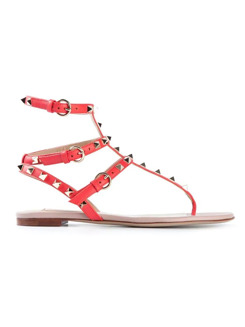 VALENTINO GARAVANI 'Rockstud' sandals | FarFetch US