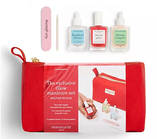 Manucurist Ultimate Glow Manicure Set - QVC.com | QVC