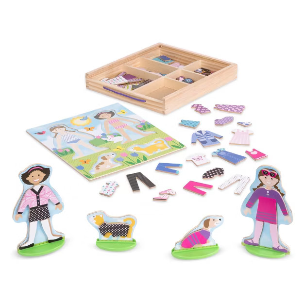 Melissa and Doug Best Friends Magnetic Dress-Up Magnetic Activity Set | Target