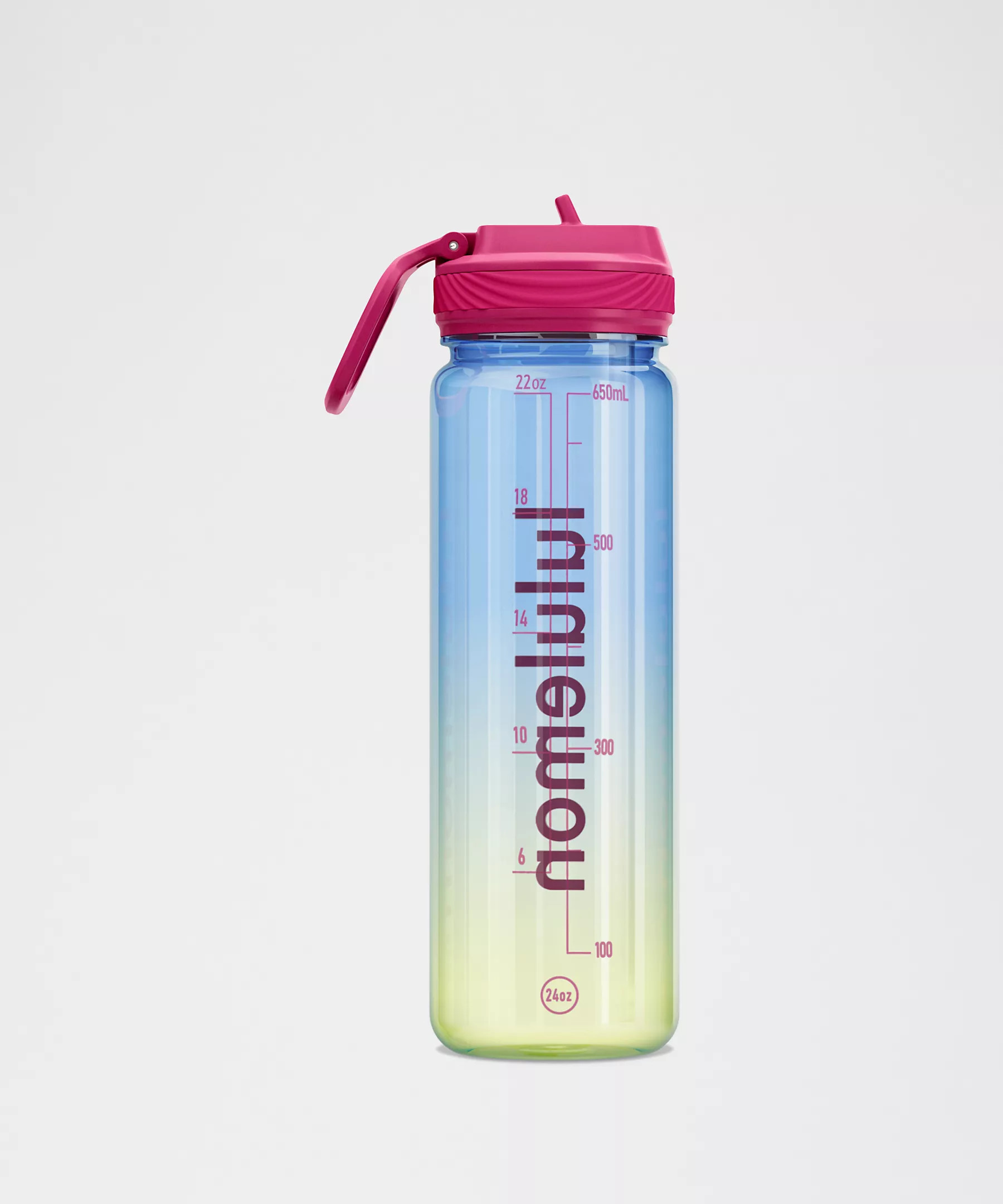 Back to Life Clear Bottle 24oz Straw Lid | Lululemon (US)