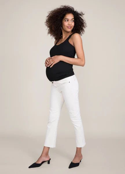 the new maternity kick flare crop | HATCH Collection