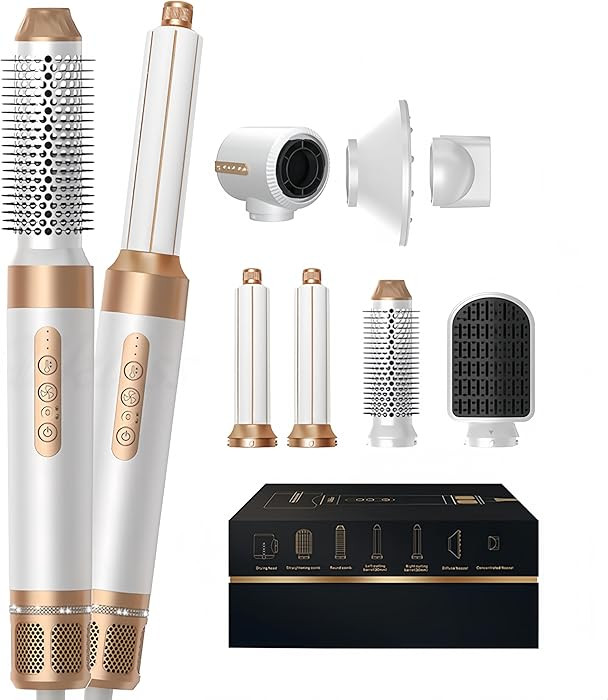 Nora Styler 7 en 1 Multistyler Pro - Secador de pelo iónico negativo de alta velocidad, secado r... | Amazon (US)