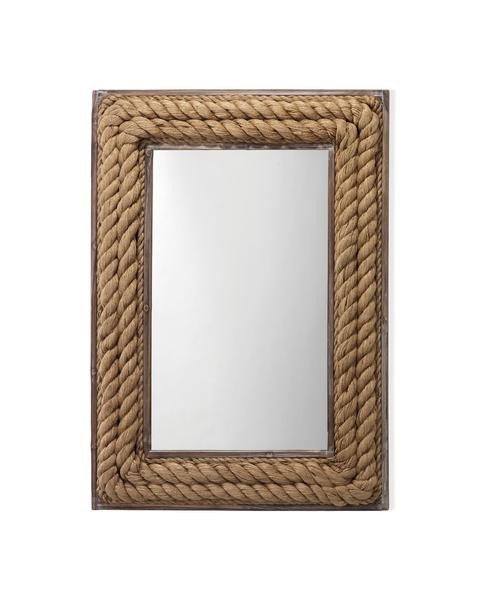 Rectangular Jute Mirror | Jamie Young Co
