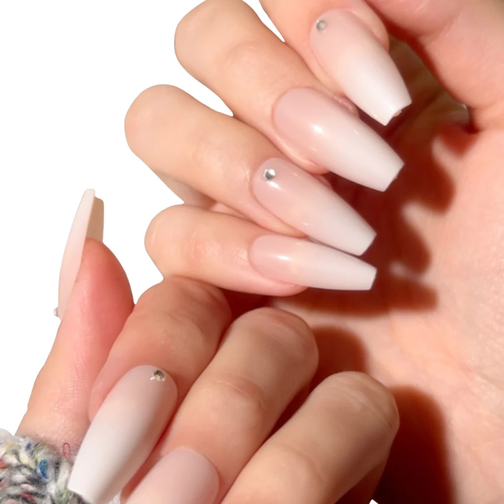 Gradient Nude (With Diamonds) | PaintLab