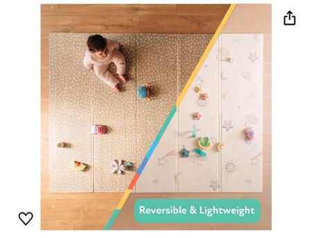 Reversible, foldable play mat

#LTKbaby