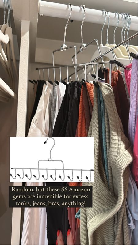 10/10 recommend these hangers for excess tanks, jeans, bras, etc!



#LTKKids #LTKFindsUnder50 #LTKHome