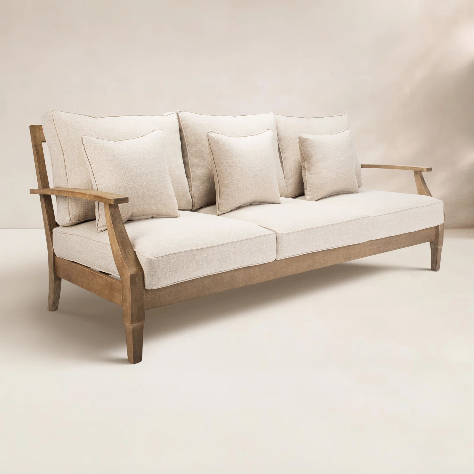 Samya 83'' Wide Outdoor Patio Sofa with Cushions | Wayfair North America