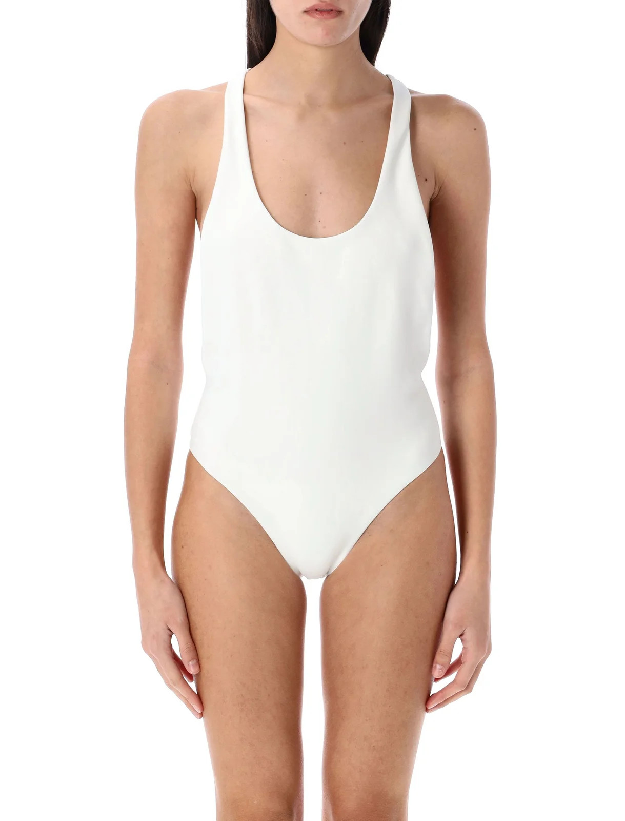 Zimmermann Everley Scoop Bow Detailed Swimsuit | Cettire Global