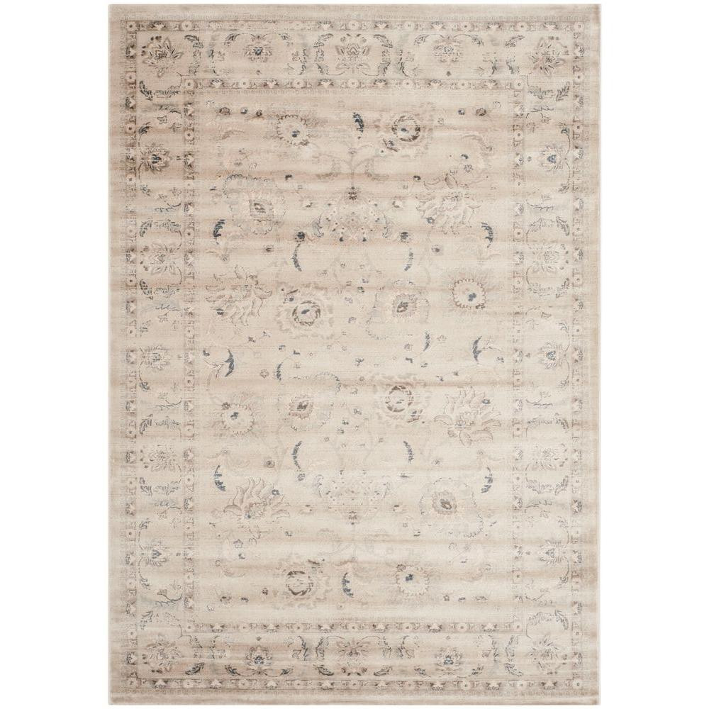 Safavieh Vintage Light Gray Ivory 5 ft x 8 ft Area Rug VTG432D-5 - The Home Depot | The Home Depot