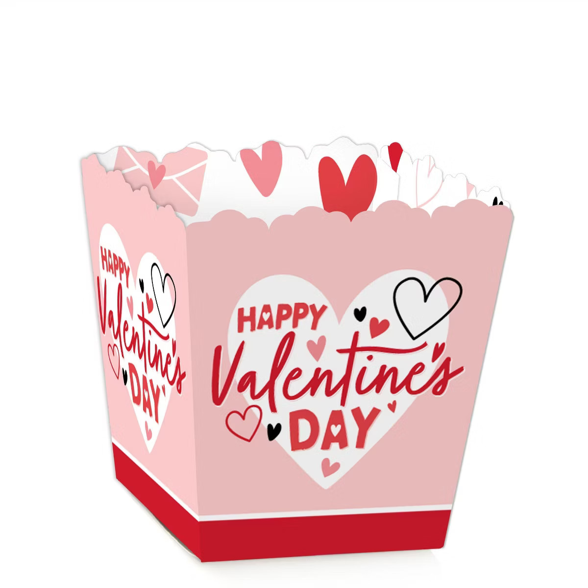 Big Dot of Happiness Happy Valentine's Day - Party Mini Favor Boxes - Valentine Hearts Party Trea... | Target