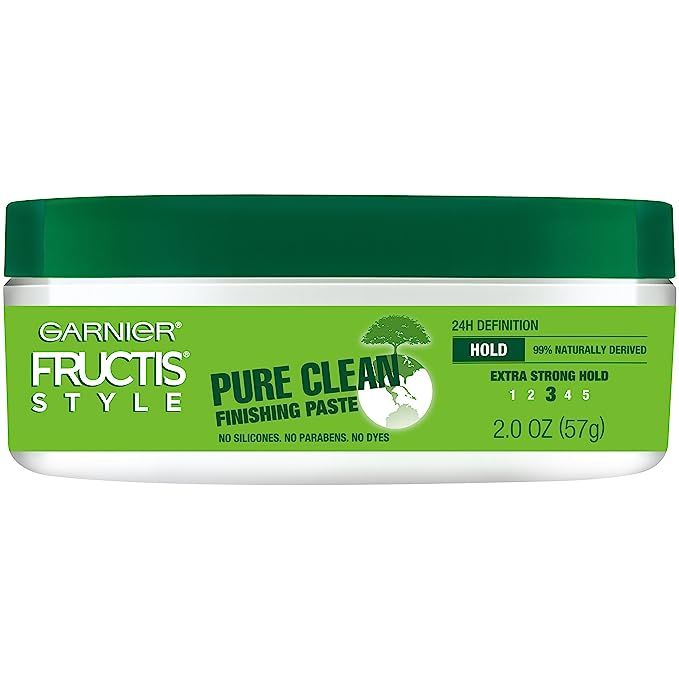 Garnier Fructis Style Pure Clean Finishing Paste for Hair, 2 Ounce Jar, (Packaging May Vary) | Amazon (US)