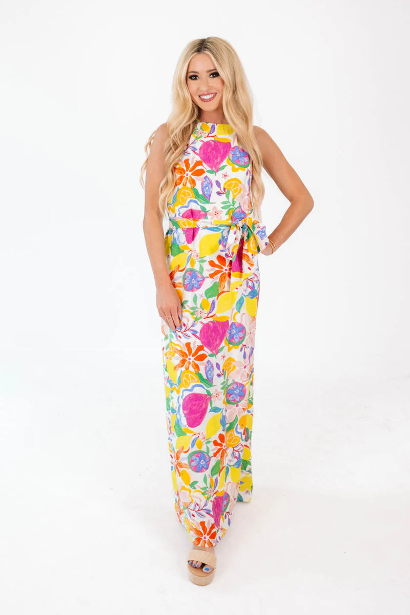 Long Weekend Maxi Dress - Multi | The Impeccable Pig