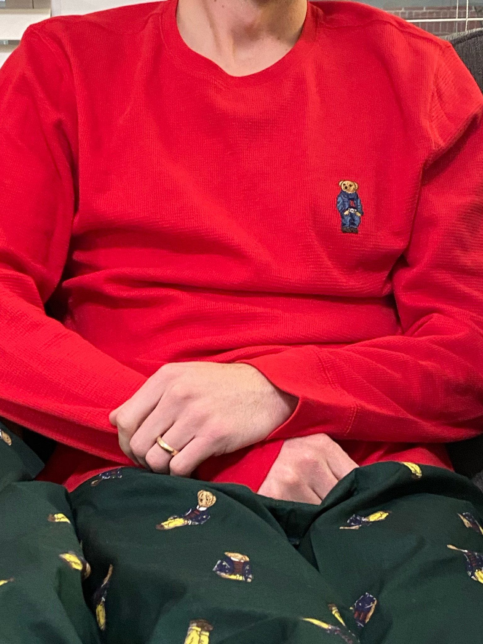 Tim’s new Ralph Lauren pj top🥹 This waffle knit top is so cute and he loves how comfy it is (& so do I because I always wear his clothes ;)). Currently on sale for over 50% off! 

#LTKGiftGuide #LTKHoliday #LTKfindsunder50