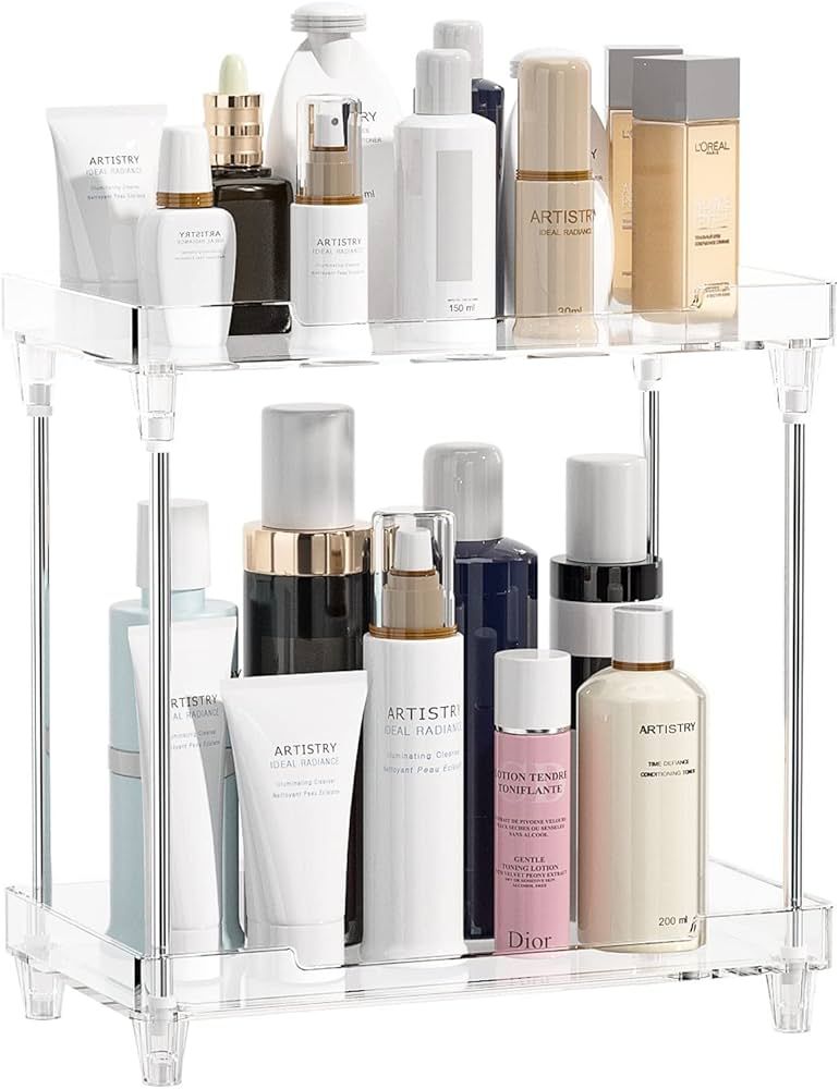 Bathroom Organizer Countertop for Makeup Cosmetic Perfume Skincare Bathroom Supplies and More, Mu... | Amazon (US)