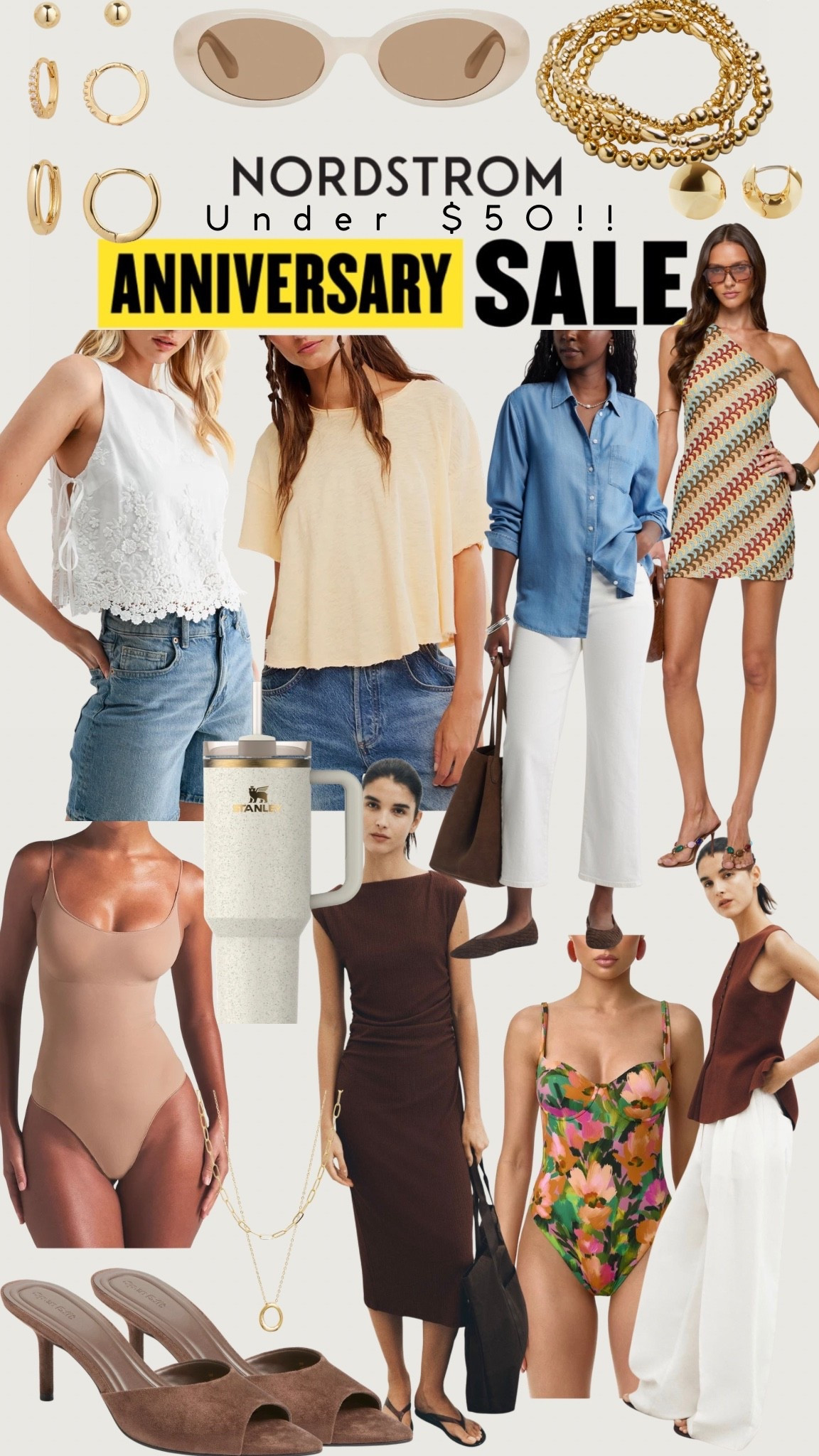 NORDSTROM Anniversary Sale! ✨
Finds UNDER $50!!! 

Stock up and SAVE! 💛
All the best Anniversary Sale picks for under $50!! Summer & Fall fashion finds you cannot pass up!!!


All the best deals are linked in my LTK - Tap below to Shop! 👇🏻🔗




#nordstrom anniversary sale
#summer fashion 
#fall fashion
#transitional fashion
#denim shirt
#skims 
#white tie top
#white blouse
#mini dress
#maxi dress
#one piece swim 
#free people sale
#gold accessories 
#fashion inspo
#fall outfit inspo 
#affordable fashion
#workwear outfit 
#Stanley tumbler 
#fall heels
#suede mule heels 
#date night outfit 
#casual outfit inspo 
#layered necklace 
#fashion over 40
#fashion under $50
#ootd

#LTKSaleAlert #LTKOver40 #LTKSeasonal