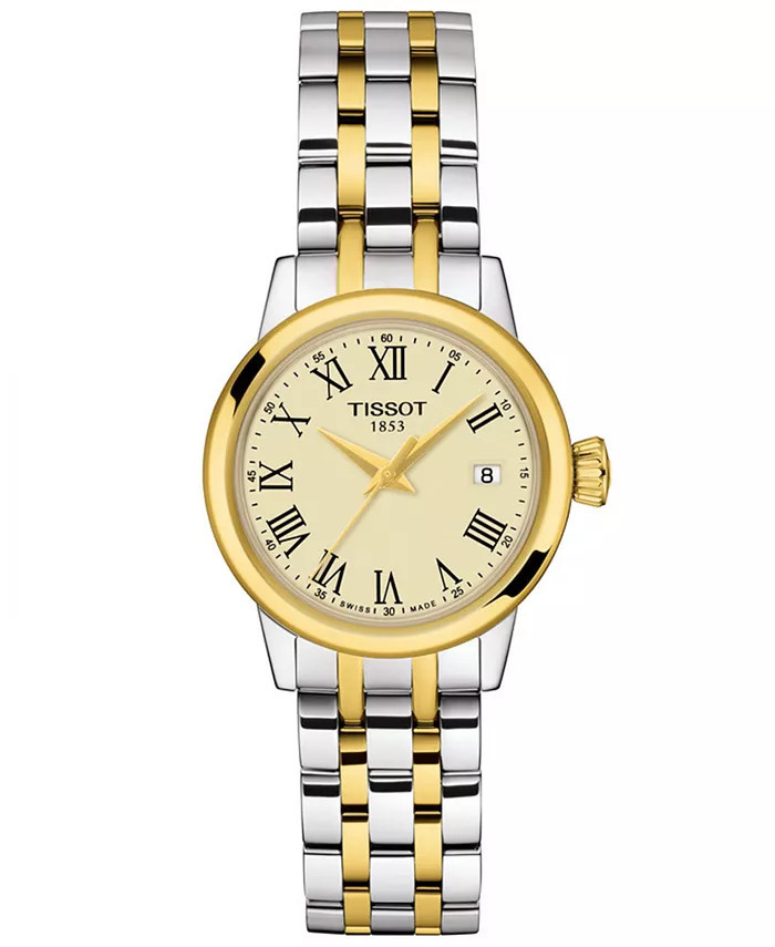 Women's Swiss Classic Dream Two-Tone Stainless Steel Bracelet Watch 28mm | Macys (US)