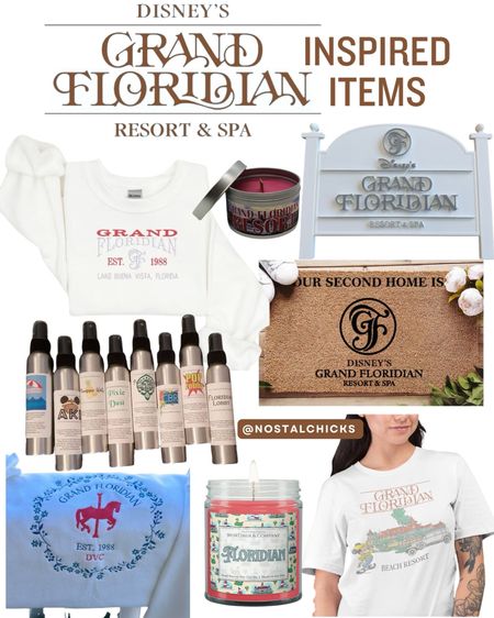 Grand Floridian Items 
#disney #disneystyle #grandfloridian #grandflo